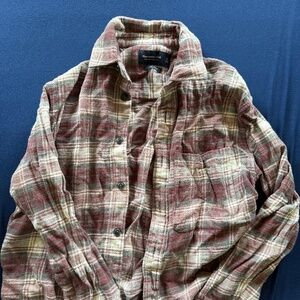 Men’s Abercrombie Cropped Flannel
